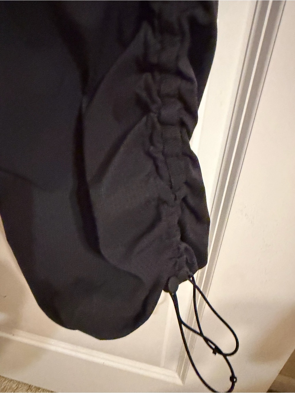 lululemon Black Women's Dance Studio Cargo Pants with Drawstring - Picture 4 of 9